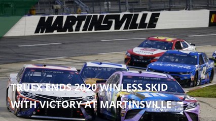 Truex ends 2020 winless skid with victory at Martinsville, and other top stories from June 13, 2020.