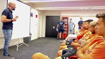 La emotiva historia con la que Monchi motivó a sus jugadores antes del Derby