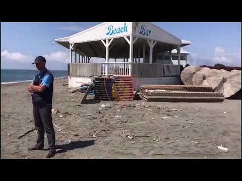 Report TV -Shembja e bizneseve pa leje në Velipojë, vihen nën hetim 6 persona, kundërshtuan policinë