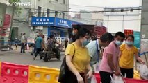 Συναγερμός στην Κίνα μετά από κρούσματα σε μεγάλη αγορά τροφίμων