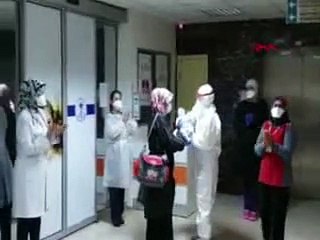 Mustafa bebek, koronavirüsü yendi