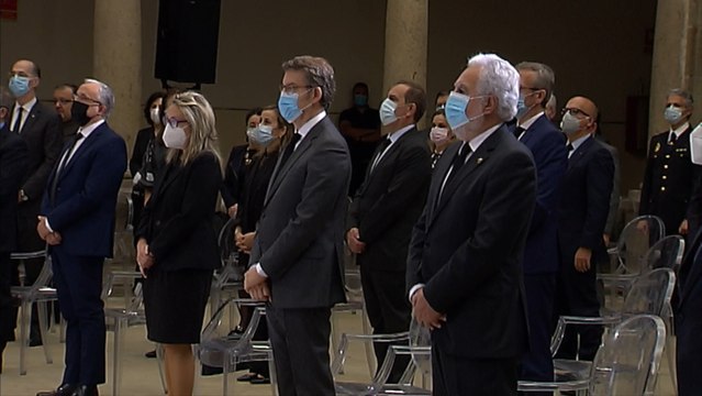 Santiago de Compostela acoge un acto en memoria de las víctimas del virus