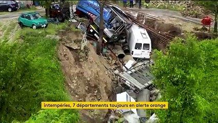 Intempéries : sept départements toujours en alerte orange