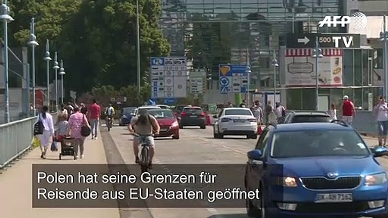 Polen öffnet Grenze für Reisende aus EU-Staaten
