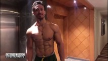 Tiger Shroff latest gym workout video leaked Lockdown Special