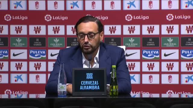 Bordalás, enfadado tras la derrota ante el Granada