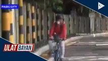 Protected bike lane, sinimulan nang ilagay sa EDSA