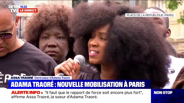 Assa Traoré: Quand un de nos frères meurt, le système inverse les rôles et les policiers deviennent des victimes