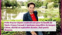 Marie-France Garaud portée disparue, l'ancienne conseillère de Jacques Chirac a été retrouvée