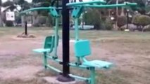 Watch: Truth of Jhansi park exercise viral video