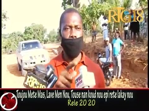 Minis Travo piblik la Joiséus Nader vizite chantye baraj Marion an nan depatman nòdès