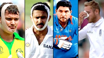 Bravest Cricketers who battled with injuries on field