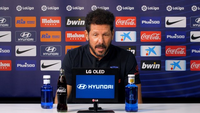 Simeone: Nos preocupa todo, vamos a entrar en algo desconocido