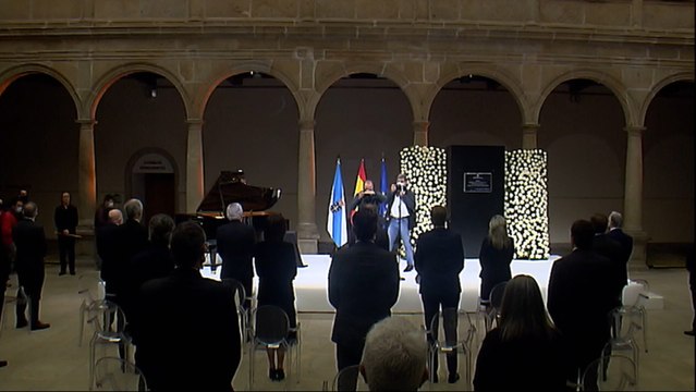 Un solemne acto institucional recuerda a las víctimas en Galicia