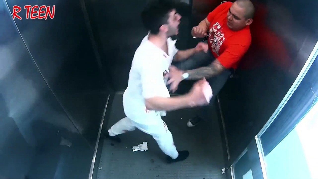 INSANE PSYCHO ELEVATOR PRANK! (PEPPER SPRAYED 2)