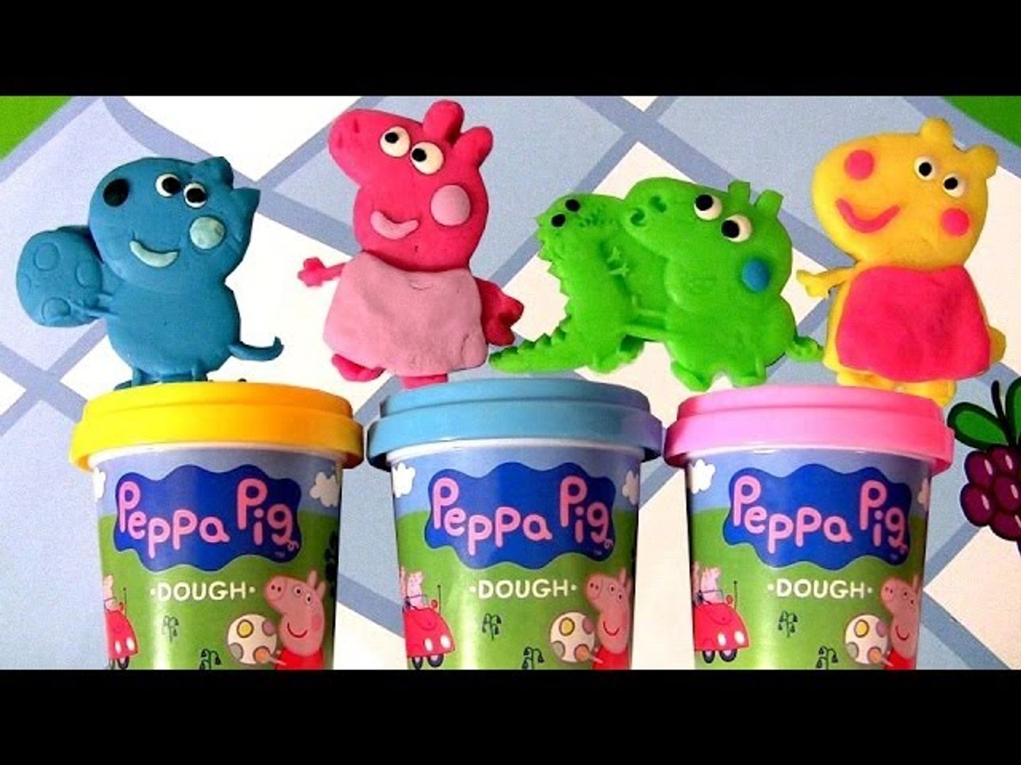 Peppa Pig Picnic Play Dough Activity Case - video Dailymotion