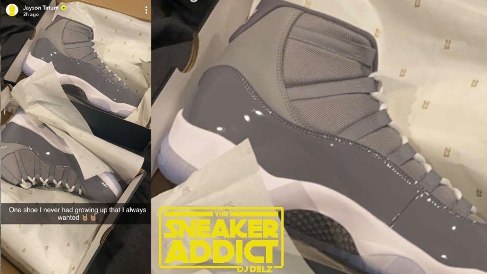 jayson tatum cool grey 11