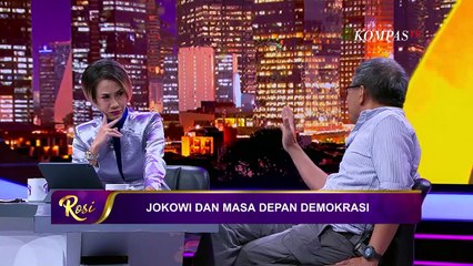 Rocky Gerung Nilai Demokrasi Masa Jokowi Turun - ROSI