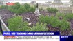 Manifestation à Paris: des gaz lacrymogènes jetés par les forces de l'ordre