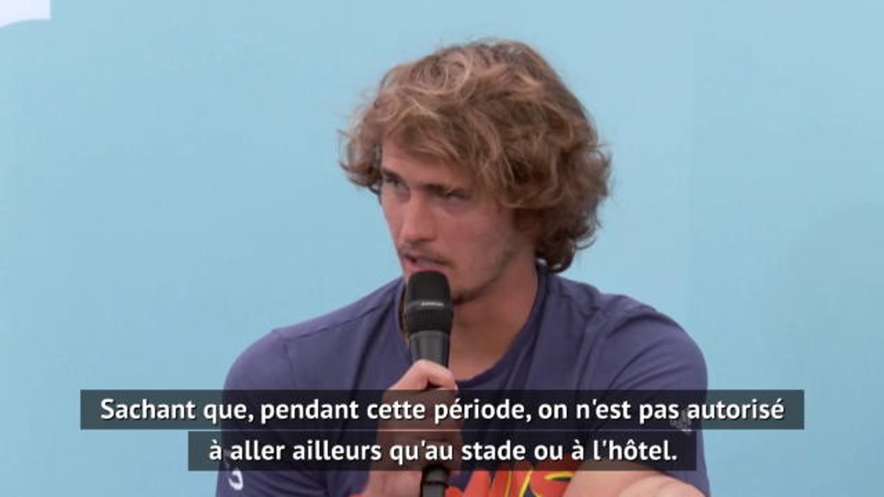 Coronavirus - Zverev sceptique face à la tenue...