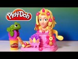 Play Doh Princess Rapunzel Hair Designs Playset From Disney Tangled Fuzzy Hair Playdough