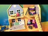 Peppa Pig House Deluxe Playhouse Playset Muddy Puddle Daddy Mummy Pig Nickelodeon La Casa de Peppa