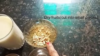 Milk kulfi   -   Easy method to make milk kulfi   -   Milk kulfi with dry fruits