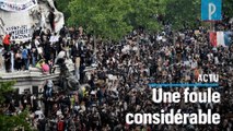 Violences policières : des milliers de manifestants à Paris, des heurts en fin de journée 