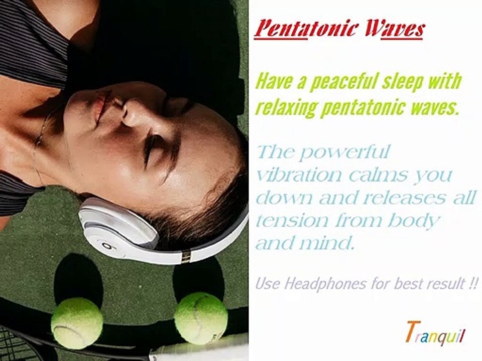 pentatonic waves for peaceful sleep