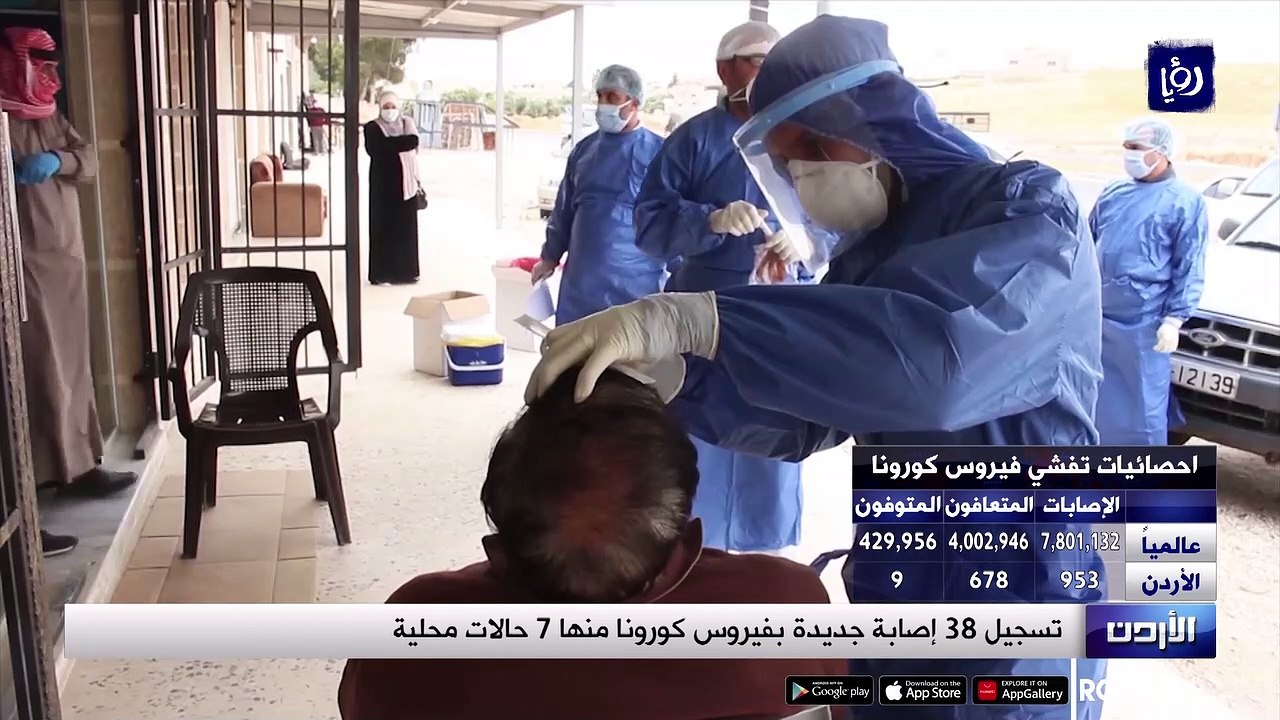 تسجيل 38 إصابة جديدة بفيروس كورونا السبت 7 منها...