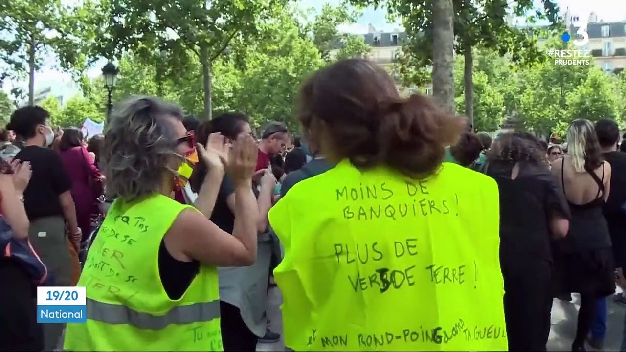 Paris : journée de manifestation contre les violences policières et le racisme