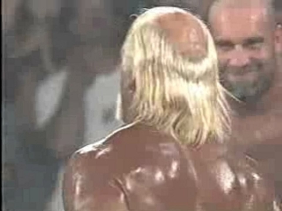 Goldberg & Hulk Hogan & Sting vs. Kevin Nash