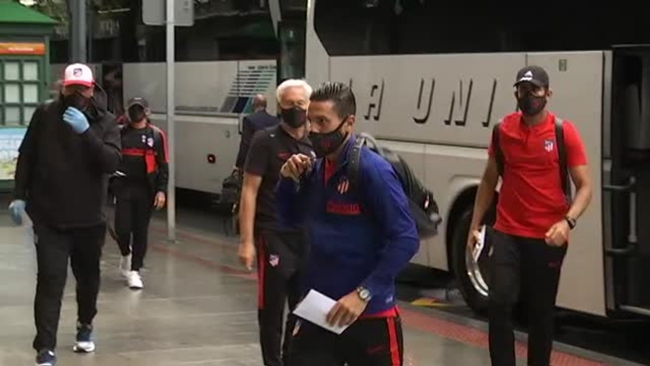 El Atlético de Madrid ya está en Bilbao