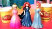 Disney Brave MagiClip Princess Merida Makeover Fashion Doll Play Doh Brave Elsa Anna Dolls