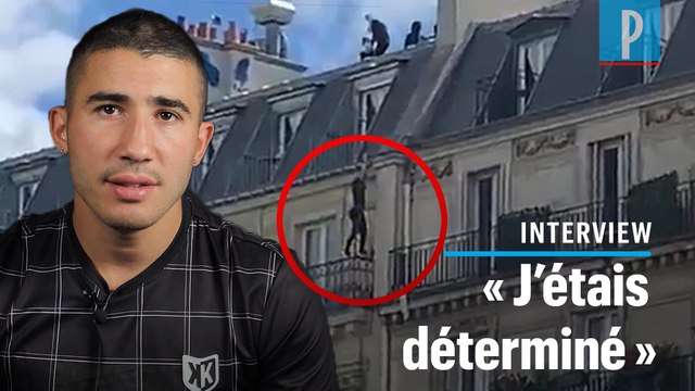 Il escalade un immeuble à mains nues pour arracher la banderole de Génération identitaire