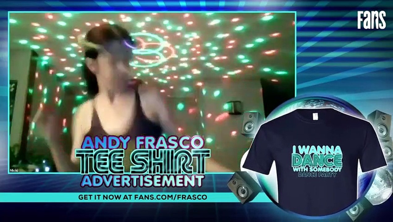 I Wanna Dance With Somebody Dance Party ft. Andy Frasco | FANS