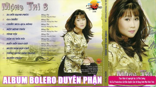 MỘNG THI - ALBUM CHIỀU MƯA QUA SÔNG NHẠC BOLERO HẢI NGOẠI THẬP NIÊN 90 GÂY NGHIỆN MỘT THỜI