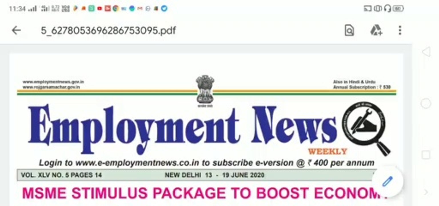 Employment news 13-19 june