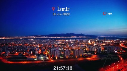 Ay, Jüpiter, Satürn ve Mars'ın muhteşem görüntüsü