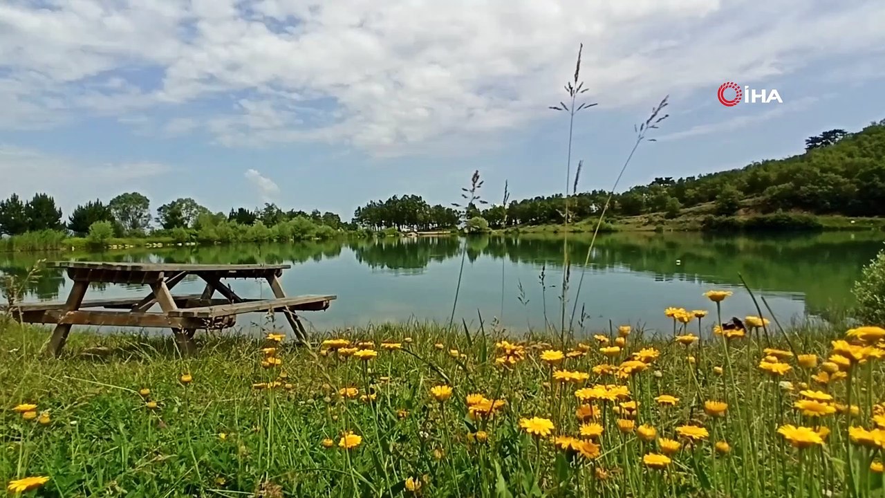 Saklı cennet 'Yeşil Göl' turizme kazandırılıyor