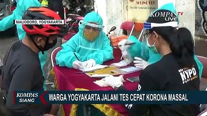 Tes Cepat Corona Digelar di Malioboro, Alun-Alun Keraton, dan Tugu Pal Putih