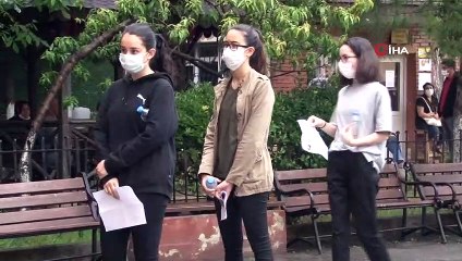 Giriş belgesini unutan öğrenci sınava son anda yetişti