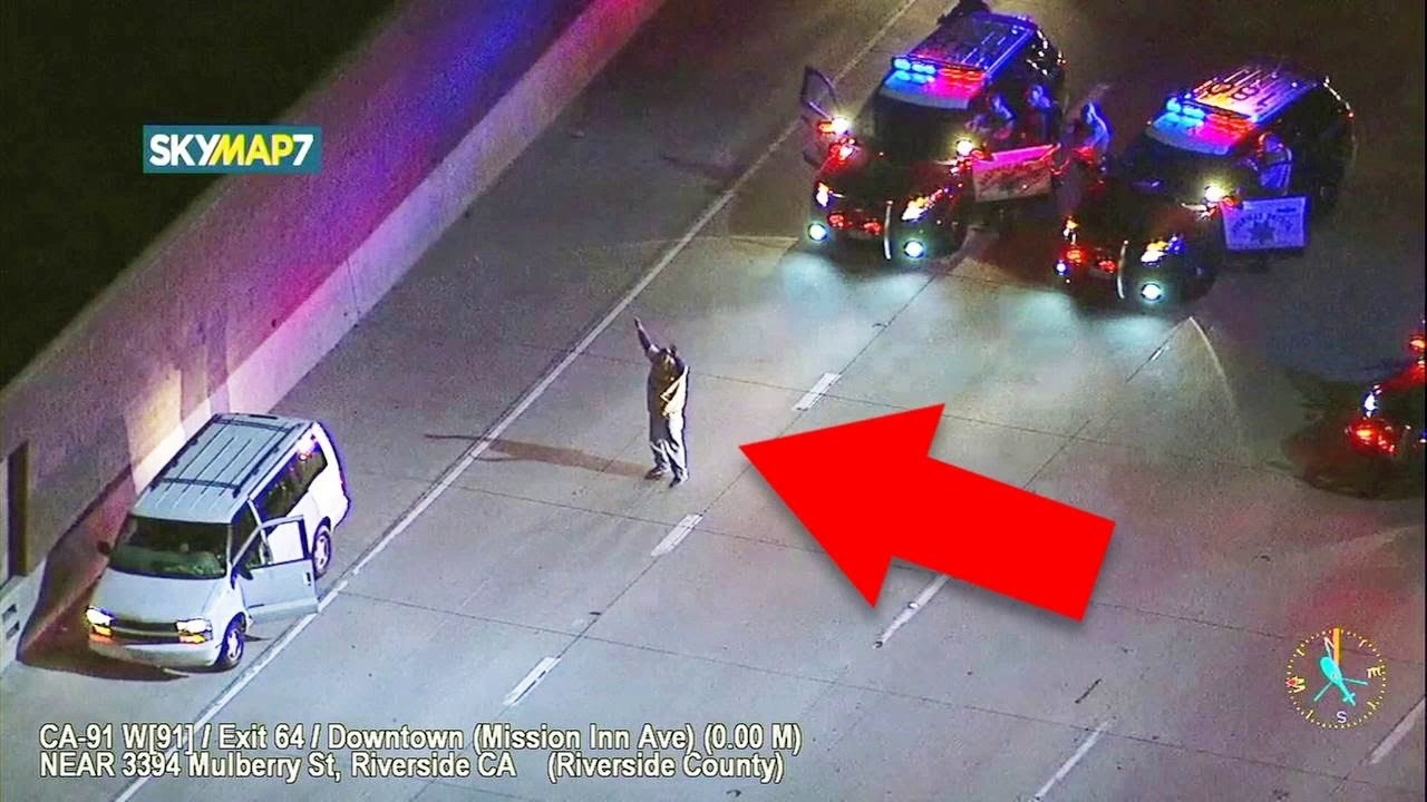 10 Craziest Police Chases Caught On Camera
