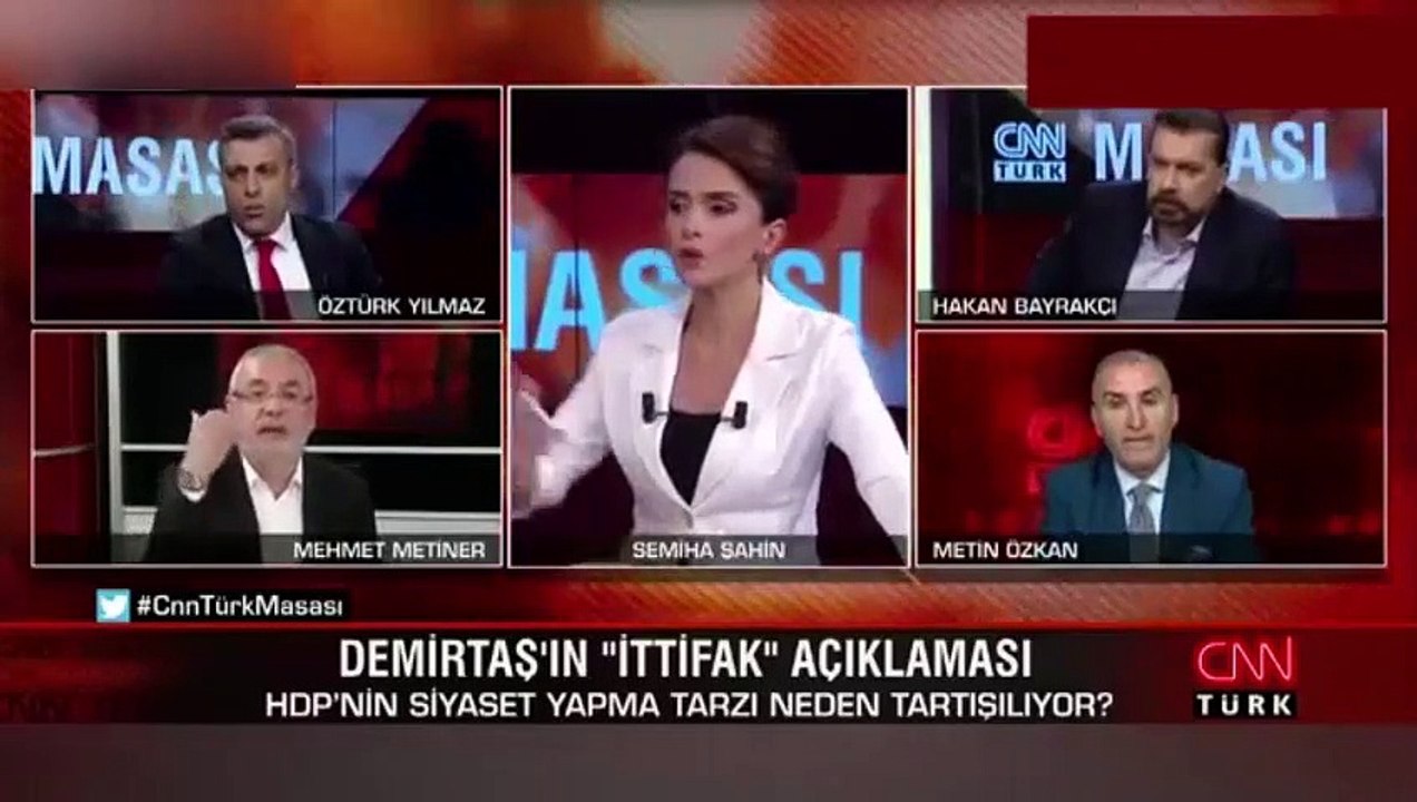 Öztürk Yılmaz ve Mehmet Metiner canlı yayında b...