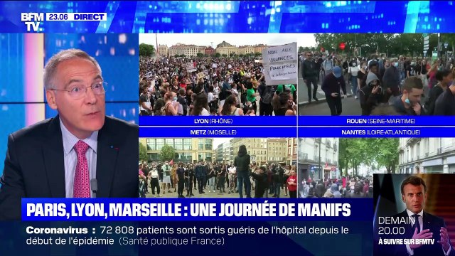 Paris, Lyon, Marseille: une journée de manifs (2/2) - 13/06