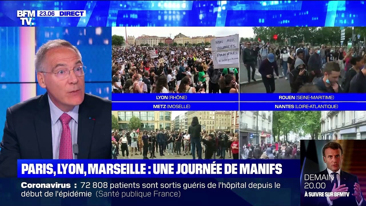 Paris, Lyon, Marseille: une journée de manifs (2/2) - 13/06