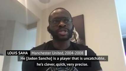 'Uncatchable' Sancho would fit in at Man United - Saha