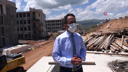 Muhteşem görüntüye sahip kampüse  öğrenciler için 200 milyonluk yatırım