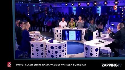 Petit clash entre Rama Yade et Vanessa dans l'émission "On n'est pas couché"