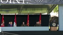 Trump delivers commencement address at West Point graduation